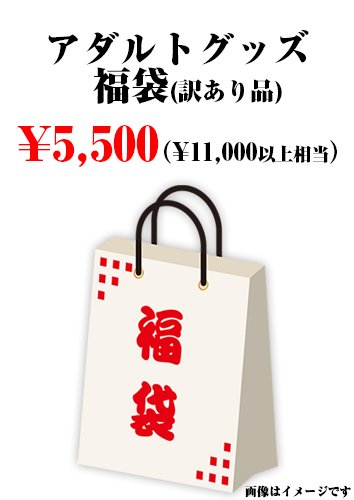 アダルトグッズ福袋(訳あり品)